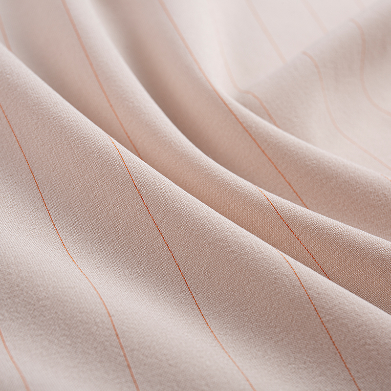 Lurex Rayon függőleges csíkos szövet